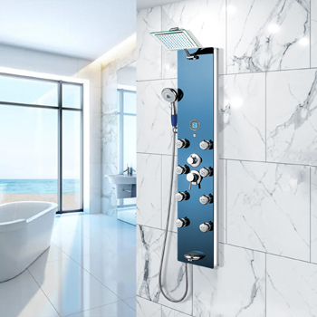 Akdy 65 In 8 Jet Shower Panel System